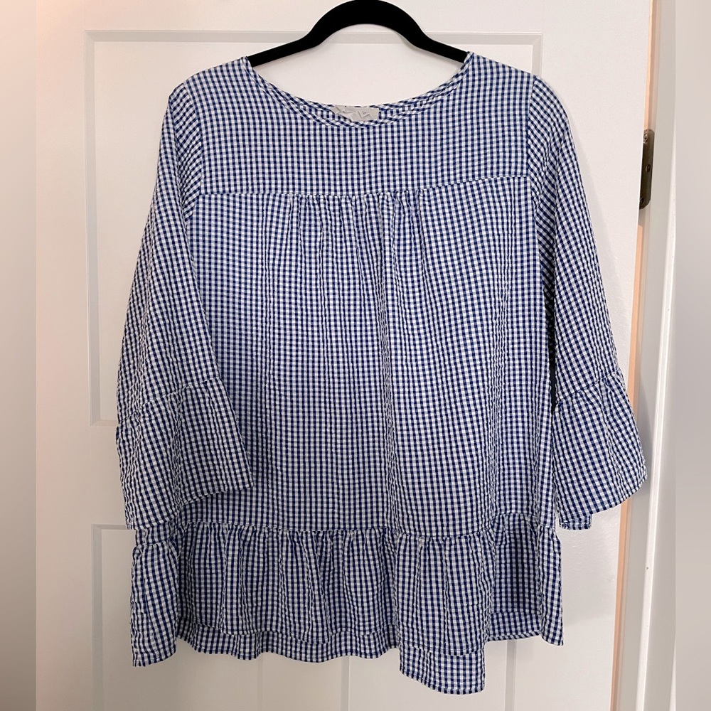 Molly and Isadora Gingham Top